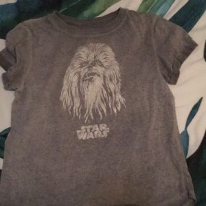 Gray graphic Star Wars t-shirt